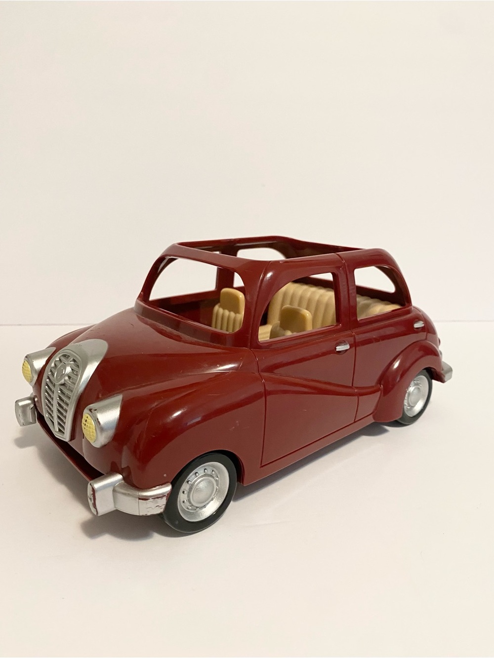 Calico Critters Red Coupe Car Family Vehicle Vintage Epoch
